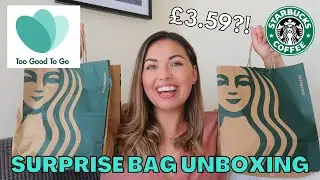 STARBUCKS TOO GOOD TO GO £3.59 SURPRISE BAG | Reduced Food Haul