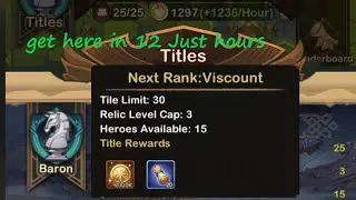 AFK Arena Abyssal Expedition Baron in 12 Hours Guide
