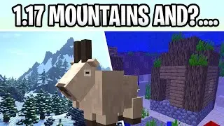 Minecraft Cave update + Mountain update NEW LEAKS