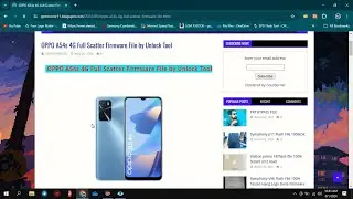 OPPO A54s 4G Full Scatter Firmware File by Unlock Tool 