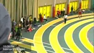 Open Mens 300m (featuring Sam Effah) - 2011 Alberta Indoor Games