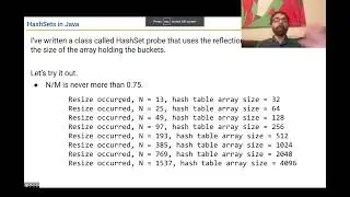 CS61B - Hashing 2 - Video 8 - A Peek Inside the Java HashSet