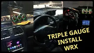Τοποθέτηση οργάνων Subaru WRX | RACE YOUR CAR | TRIFTERS