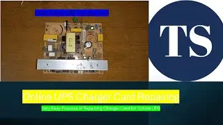 Online UPS Charger Card Repair Very Easy | How To Repair  Online UPS Charger Card