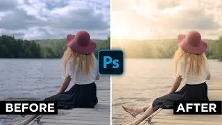 How to Create a Fake Sunlight Effect to Your Photos Using Photoshop 