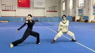 功夫女孩集合練功