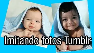 Imitando fotos Tumblr  de bebê 😻