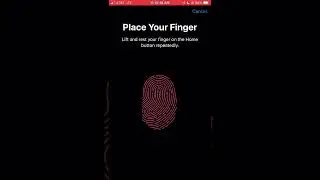 Touch ID Tutorial on phone
