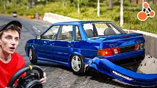 REAR-WHEEL DRIVE for VAZ 2115 - DRIFT CRACK FROM JUNK | RP RESALE IN BIMKA | BeamNG.drive