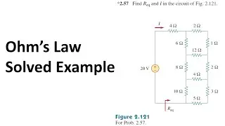 example 5 on ohm's law  عربي