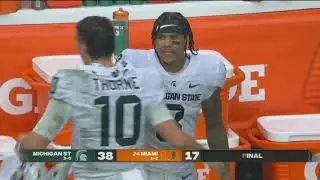 9/18/2021 - Michigan State 38 Miami 17