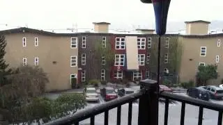 Hail Storm in Seattle 4-13-13