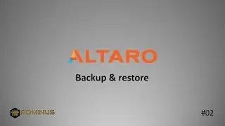 ALTARO - archiwizacja i odtwarzanie VM  #2