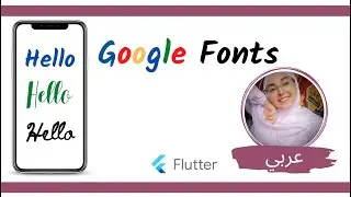 Flutter tutorial - How to use  google fonts