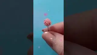 Making miniature hydrangea flowers with cold porcelain tutorial 