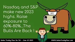 Nasdaq and S&P make new 2023 highs !