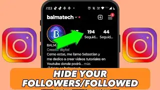 👀 How to HIDE the list of FOLLOWERS and FOLLOWED on Instagram - Don't show my followers