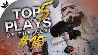 Star Wars Battlefront: Top 5 plays of the week #15 CRAZY MULTI KILLS!