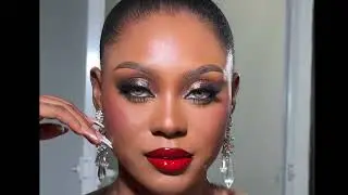 How To Do Smokey Eyes & Bold Lips Makeup (TUTORIAL)