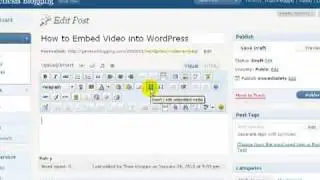 How to Embed Video into a WordPress Post