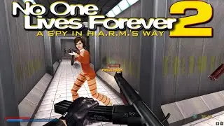 No One Lives Forever 2 Multiplayer Gameplay on Bunker