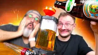 Ob das gut geht?! BIER, VODKA und AYRAN als Kühlflüssigkeit... 