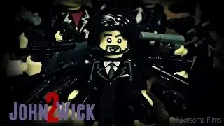 LEGO John Wick - Club Shootout Scene