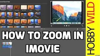HOW TO ZOOM IN on iMovie