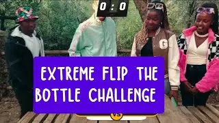 Extreme flip the bottle challenge