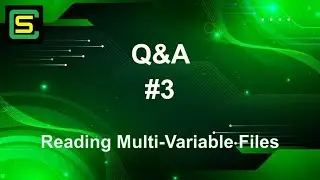 Q&A #3 - Reading Multi-Variable Files