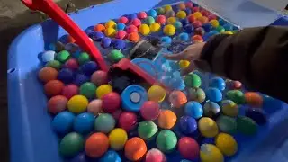 Relaxing handmade marble run ASMR