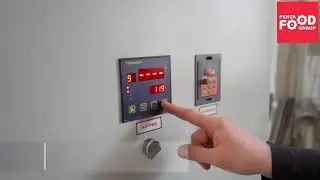 Печь тоннельная кондитерская на тефлоновой ленте.