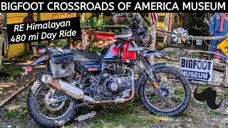 RE Himalayan In Search of Bigfoot - 480 mile Day Ride - Wahoo!