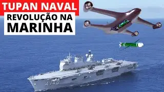 TUPAN: O DRONE NACIONAL QUE PODERIA REVOLUCIONAR A MARINHA DO BRASIL