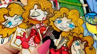 🤯PAPER DOLLS FROM LISA🥳review😋