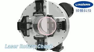 Full Stroke Laser Rotary Chuck 1.5KN Pneumatic For Cutting Machine