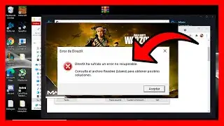 ✅ERROR IRRECUPERABLE DIRECTX CALL OF DUTY WARZONE