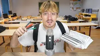 ASMR IN SCHOOL 📚
