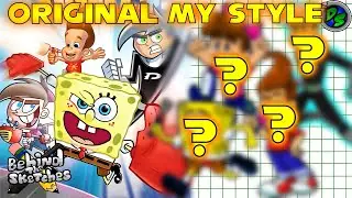 Drawing Nicktoons in My Art Style | Behind the Sketches Episode 2