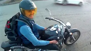 Первый запуск байка,этого года)