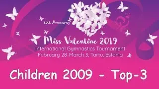 Miss Valentine Cup Tartu 2019 - Child-2009 Top-3