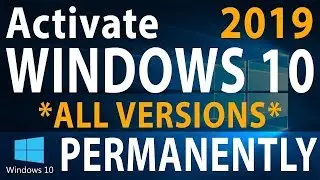 How To Activate Windows 10 In Any Version By Techno Eagle.