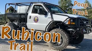Rubicon Trail F-550 Poop Truck on 41” Michelin's