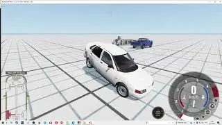 Краш тест ваз 2110 в BeamNG.drive на катапульте. Краш тест десятки на катапульте.