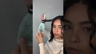 ASMR CURLY HAIR ROUTINE