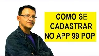 Como baixar fazer instalação e cadastro no aplicativo 99 pop para motorista