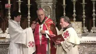 Caballeros Santo Sepulcro de Jerusalén. 4K. Ceremonia de Investidura. Ronda 2024