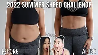 TRYING CHLOE TING'S 2022 SUMMER SHRED CHALLENGE *I'm SHOOK* l My REAL results from the 3 week shred