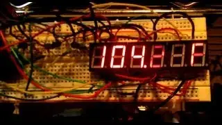 Raspberry Pi GPIO To Show Time Clock, Date, CPU Load, Temperature, Uptime