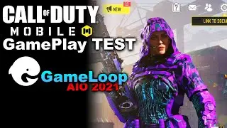 COD Mobile GamePlay Test with Default Setting in Gameloop AIO 2021 - Kya wo sab bot they?